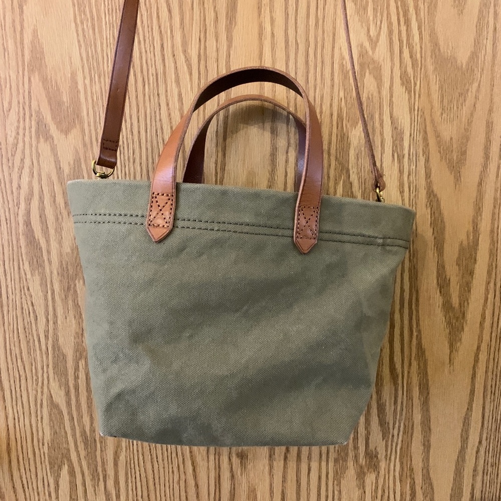 Madewell Canvas Small Zip-Top Transport Crossbody